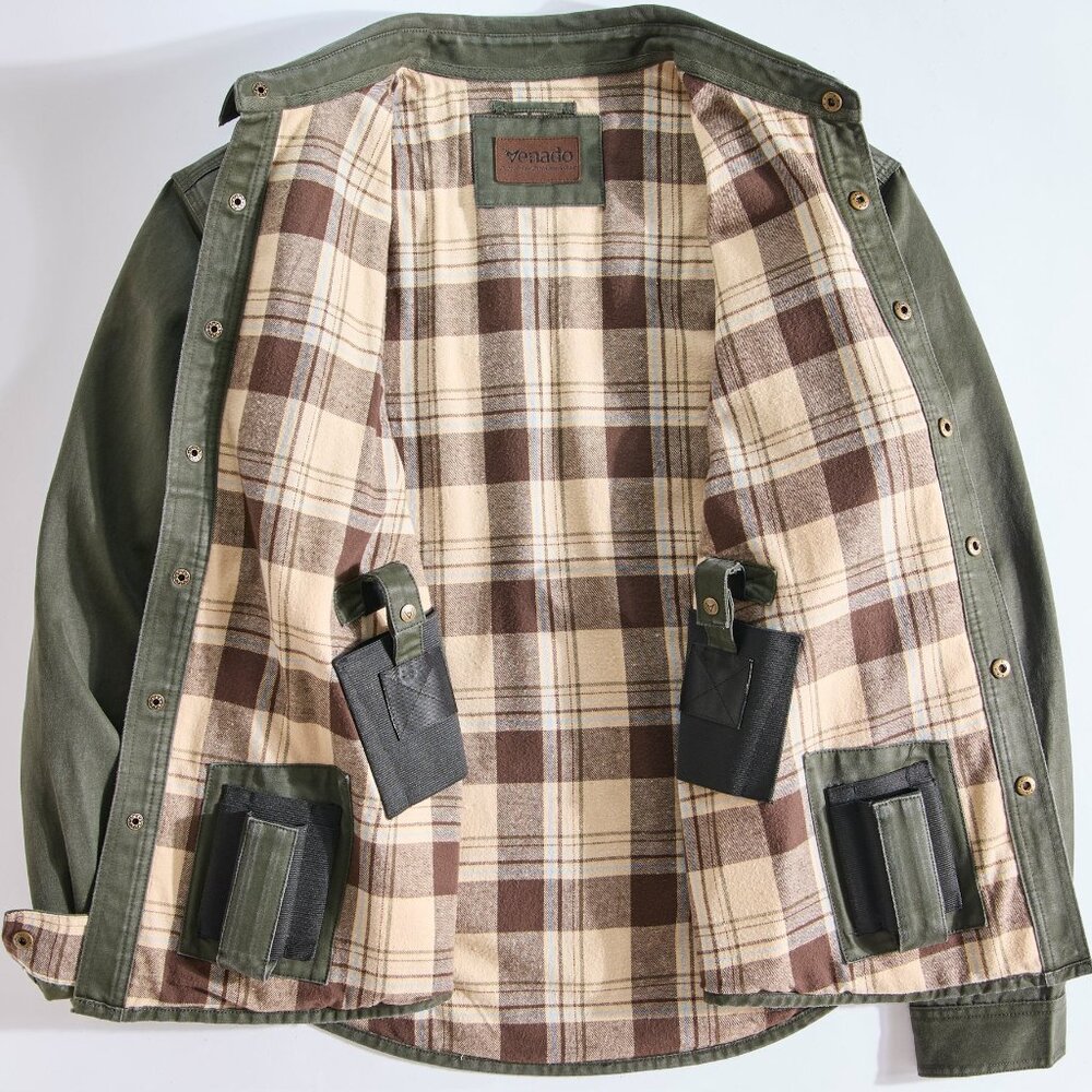Bountyman Concealed Carry Shirt Jacket - Olive | Small